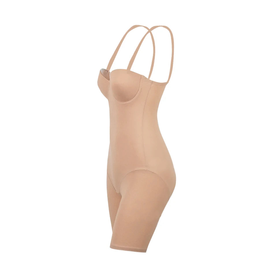 Medium Control Underwire Bodysuit Shaper with Cups