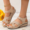 Women's Platform Wedge Plus-Size Sandals | OWNLUXE
