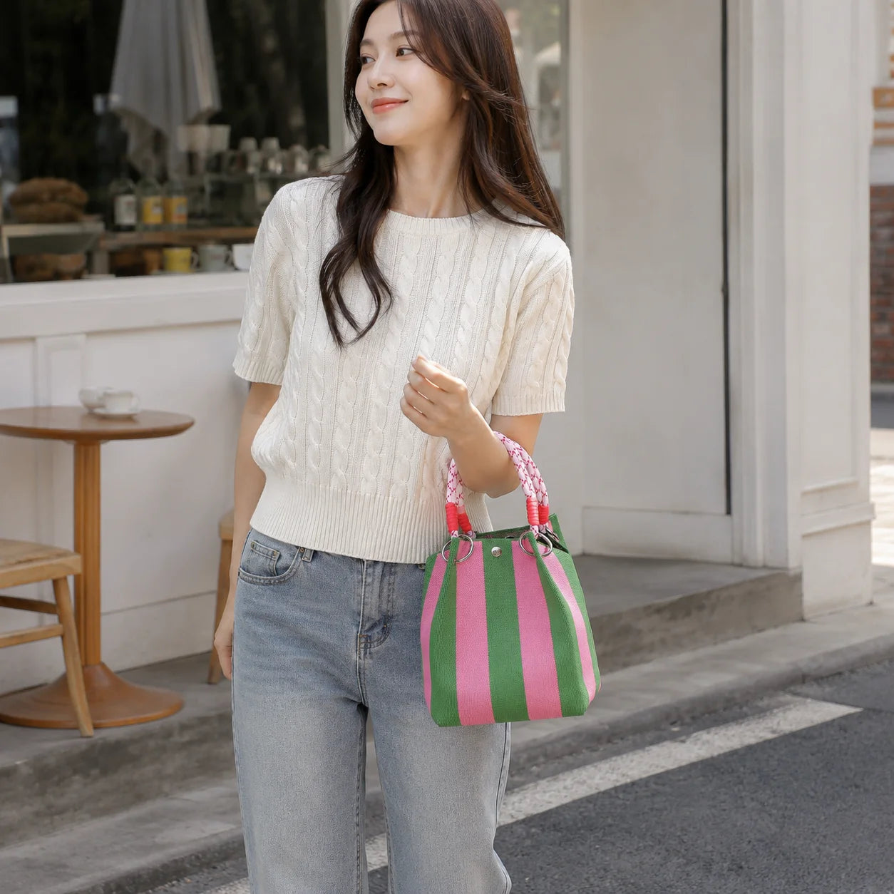 Crochet Mini Tote Bag | OWNLUXE