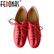 Women's Round Toe Leather Loafers – Shop at OWNLUXE