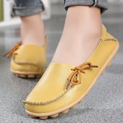 Women's Leather Plus-Size Loafers (Khaki) – Shop at OWNLUXE
