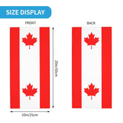 Canadian Flag Maple Leaf Neck Gaiter | OWNLUXE