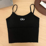 Patchwork Cropped Slim-Fit Vest Crop Top | OWNLUXE