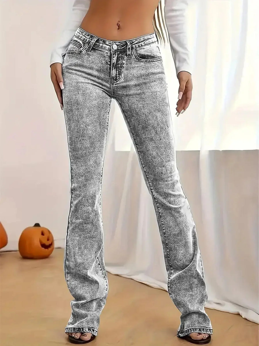 Women's High-Waist Retro Vintage Pants | OWNLUXE