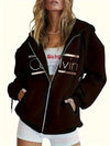 Women's Long-Sleeve Relaxed Fit Hoodie | OWNLUXE