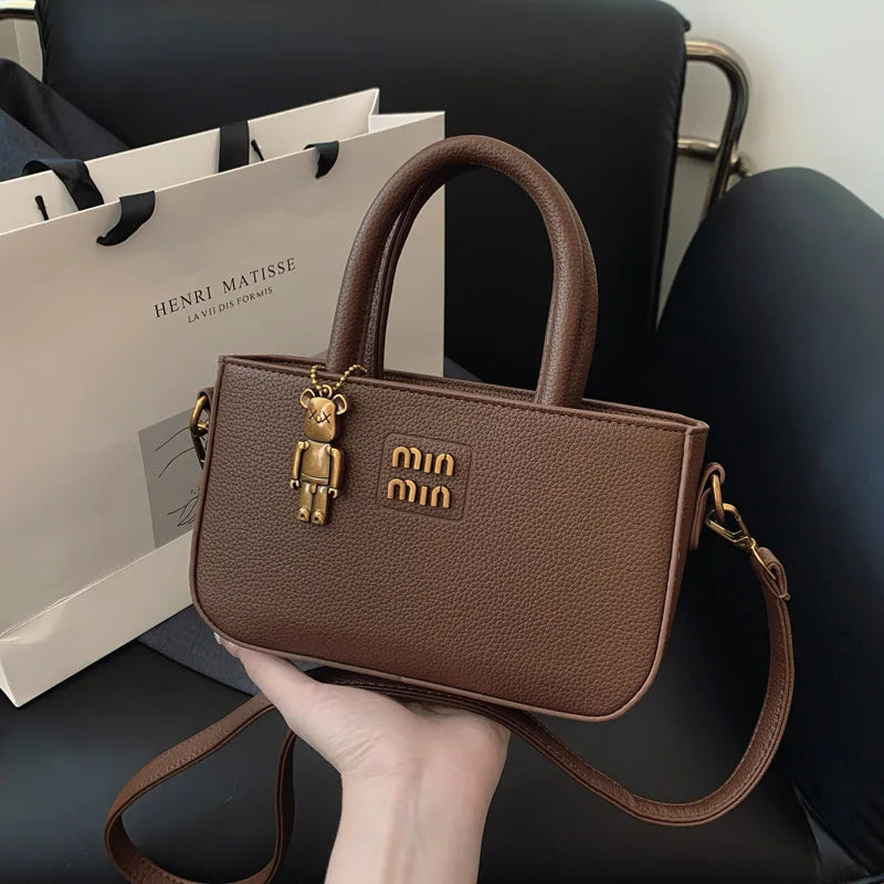 High-End Luxury Handbag – 2025 Retro Crossbody Commuter Bag