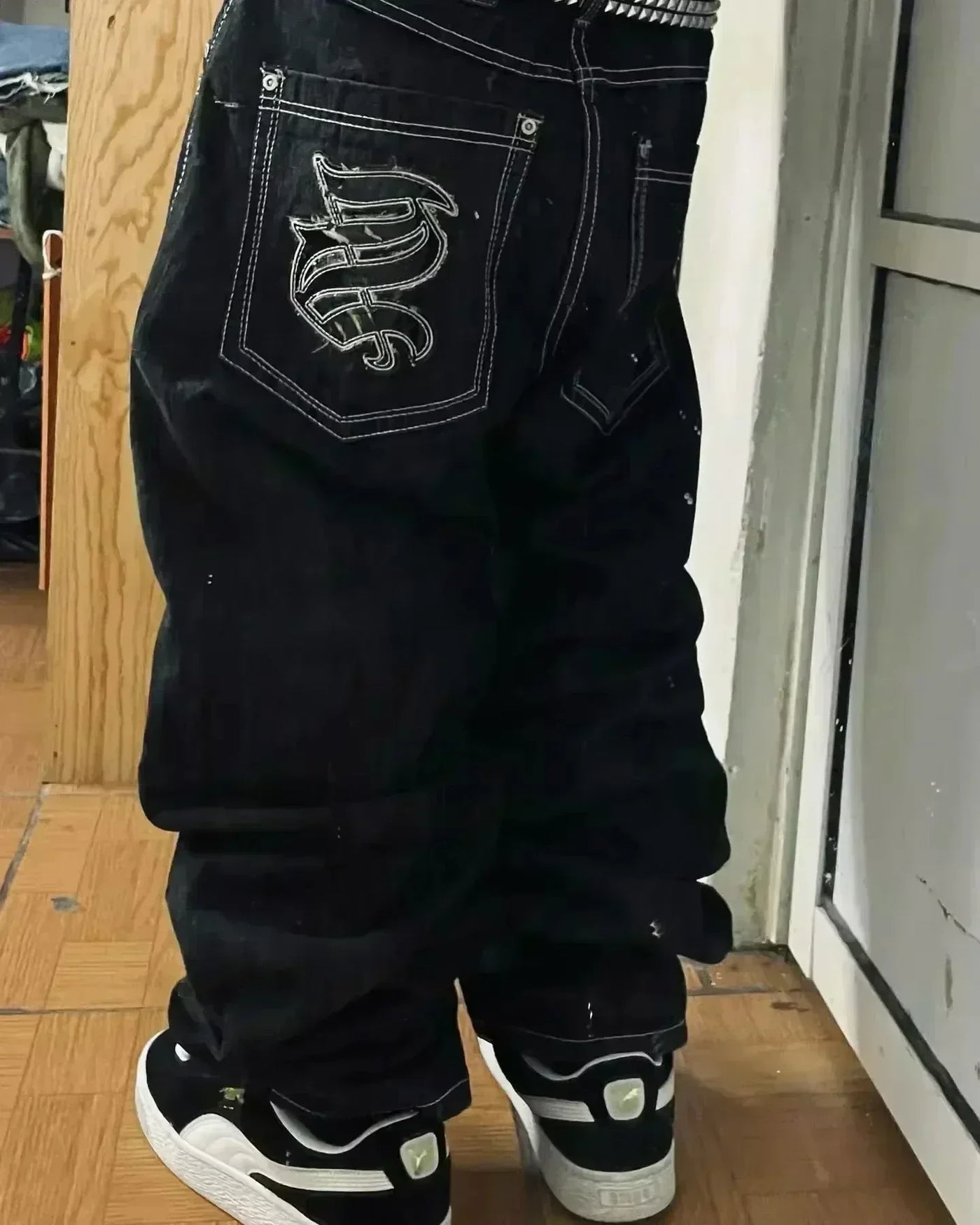 2026 American Trend Straight Jeans - Hip Hop Wide Leg Unisex