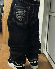 2026 American Trend Straight Jeans - Hip Hop Wide Leg Unisex