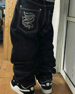 Load image into Gallery viewer, 2026 American Trend Straight Jeans - Hip Hop Wide Leg Unisex
