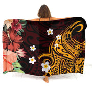 Vintage Printed Swim Cover-Up | OWNLUXE