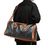 Spacious PU Leather Travel Duffel Bag | OWNLUXE