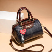 Luxury Crocodile Pattern Handbag - PU Leather Shoulder Tote & Crossbody