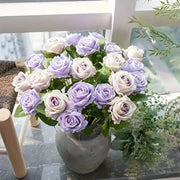 Velvet Artificial Roses for Mom — Wedding & Home Décor | OWNLUXE