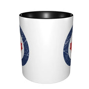 Canada Canadian Maple Leaf Roundel Mug Funny Ceramic Coffee Cups Tea Mugs Milk Cup Drinkware Gift for Friends