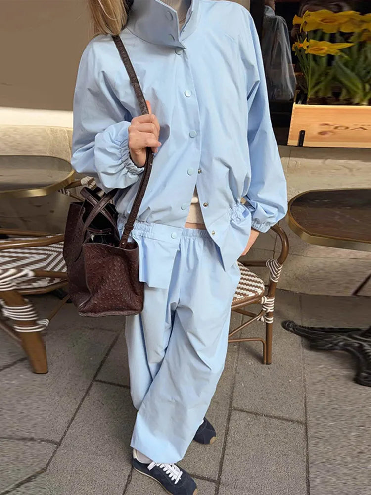 Two-Piece Cotton Pajama Set (Red Pants) – Shop at OWNLUXE