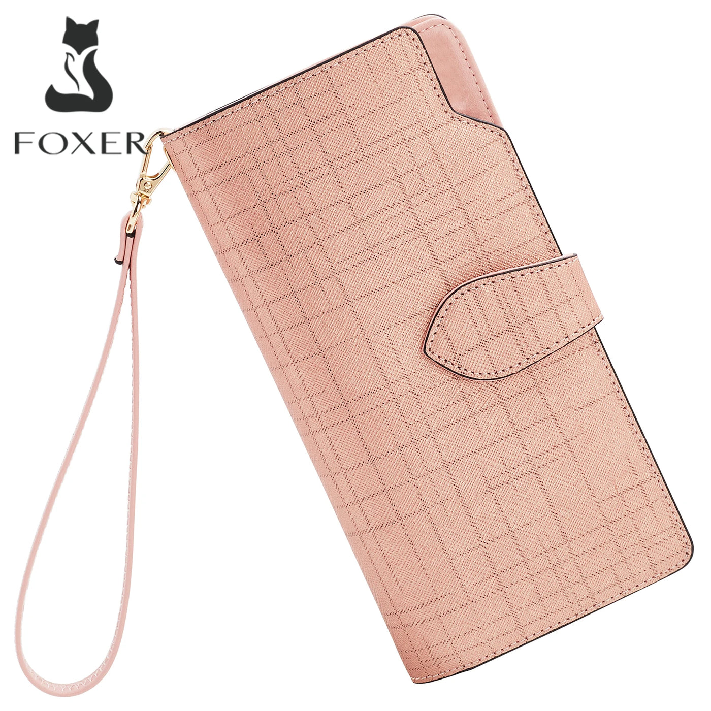 Split Leather Long Wallet | OWNLUXE