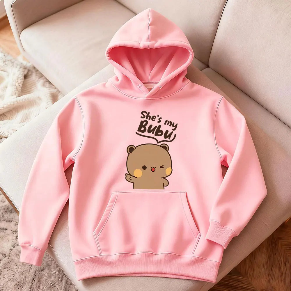 Bubu Dudu Bear Couple Hoodie | OWNLUXE