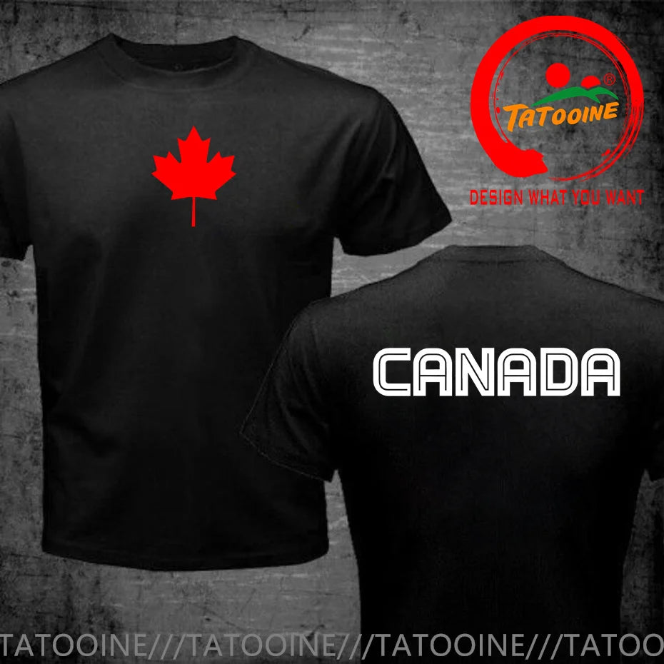 Canada Day Graphic T-Shirt | Maple Leaf & Flag Tee | OWNLUXE