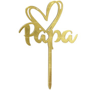 Father’s Day Acrylic Sign – Modern Clear Tabletop Décor