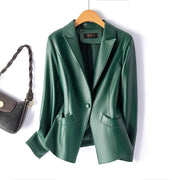 Women’s Casual Leather Jacket – All-Season Split Leather