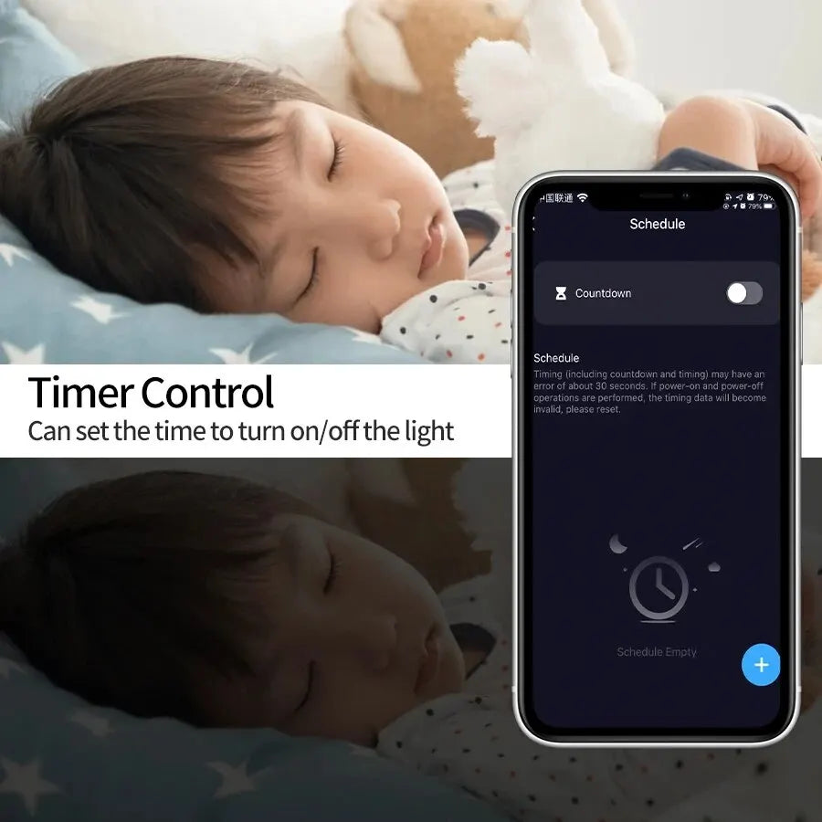 Smart LED Light Bulb – App Controlled | Color-Changing, Dimmable, WiFi Bluetooth Bulb
