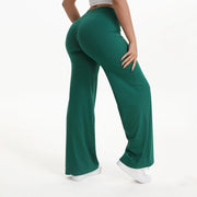 Mid-Waist Yoga Pants – Straight Leg Active