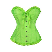 Ruffle Overbust Push-Up Top | OWNLUXE