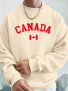 Men's Canada Text Hoodie | OWNLUXE
