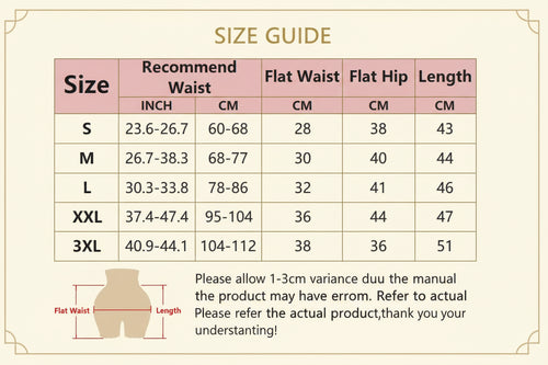 Padded Butt Lifter Shapewear Panties - Hip Enhancer Control Underwear