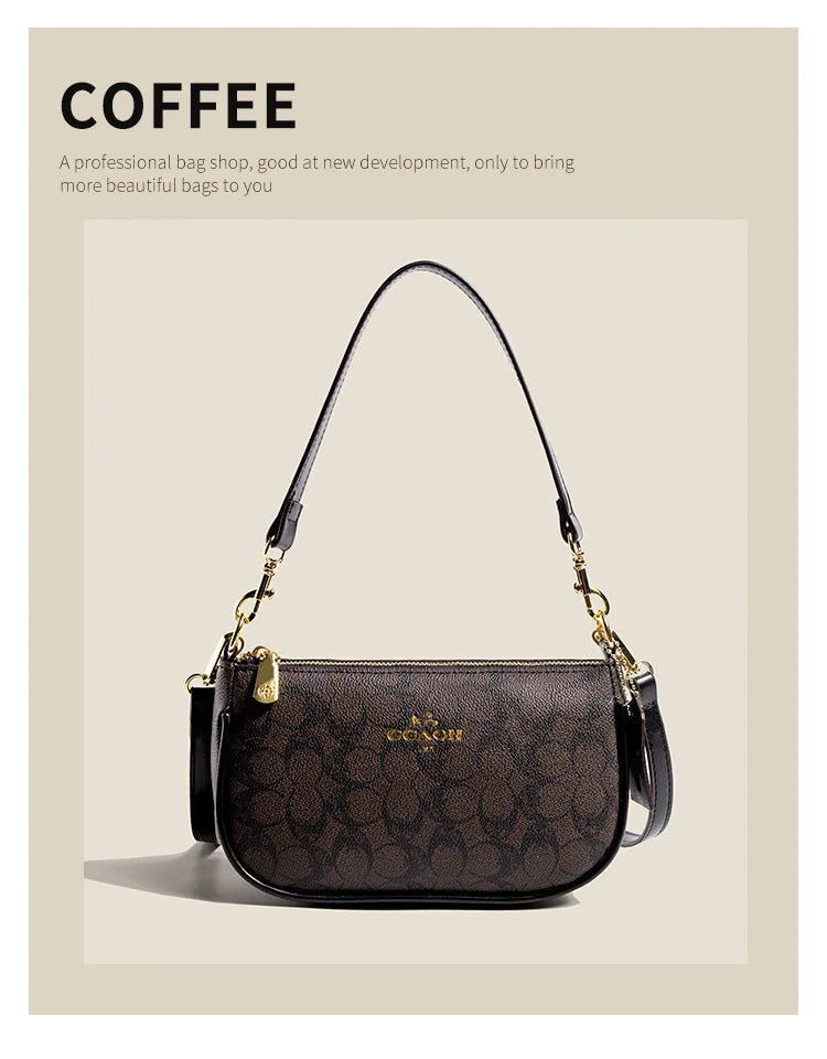 Elegant Women's Underarm Bag Hot Popular Ladies Shoulder Bag PU Leather Luxury Handbag Ladies Bag Designer Crossbody Bag
