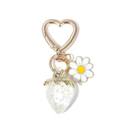 Timeless Heart Keychain for Mom in Stainless Steel