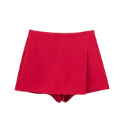 Zip-Up Vintage High-Waist Skirt | OWNLUXE