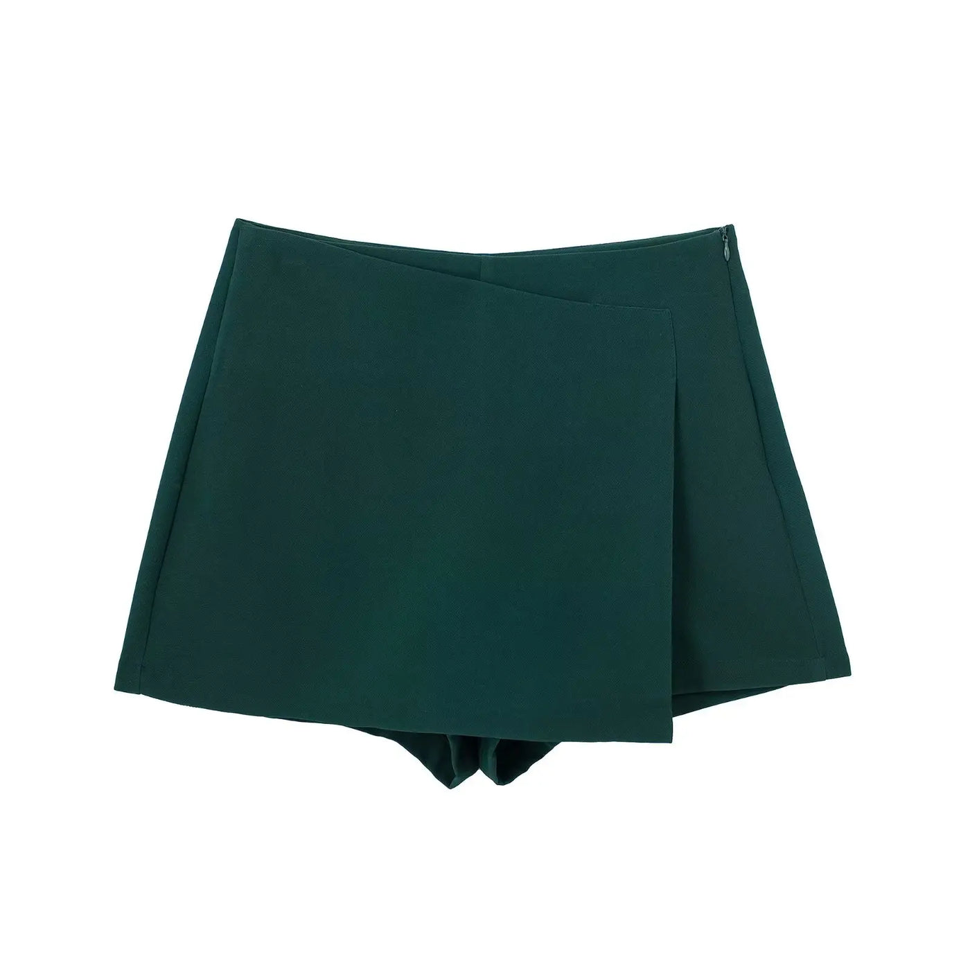 Zip-Up Vintage High-Waist Skirt | OWNLUXE