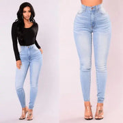 High Waist Skinny Jeans – Sculpting Stretch