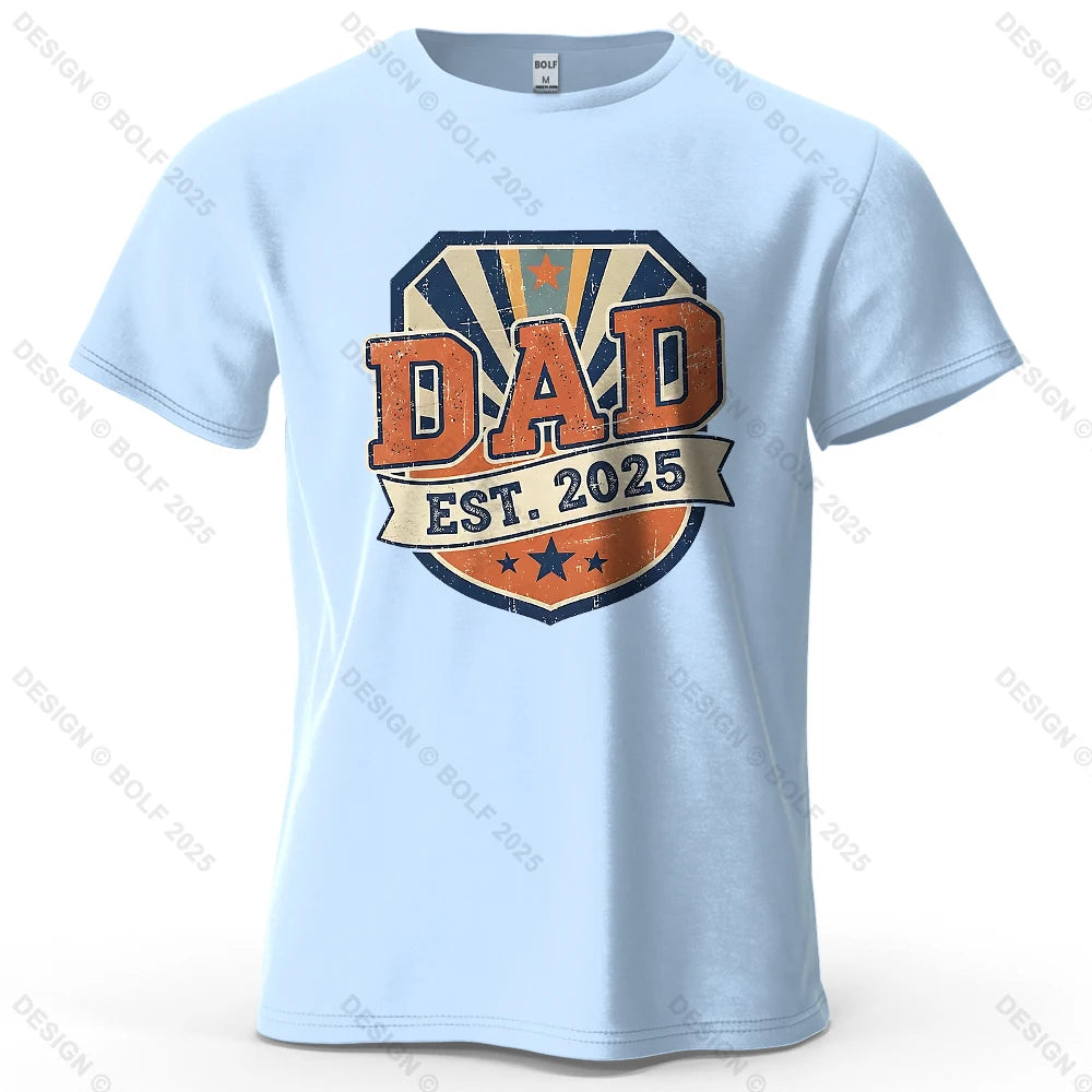Dad Est. Vintage Graphic Tee - 100% Cotton | OWNLUXE