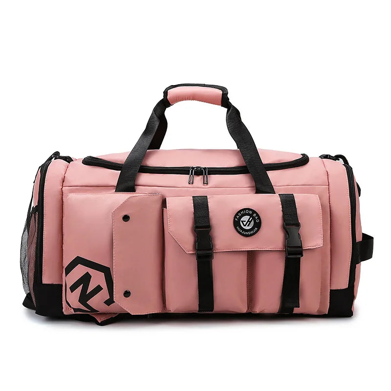 Men’s Travel Duffel Bag – Multifunctional Oxford Weekender
