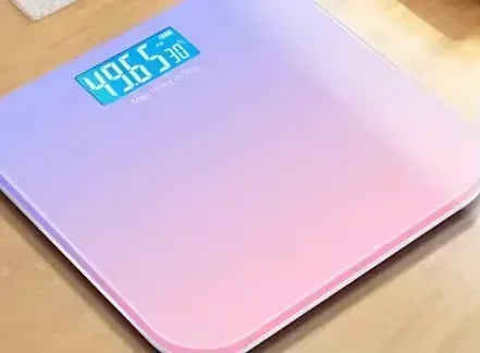 📏 Smart Glass Weight Scale – LCD Display & Precision Tracking | Balance électronique en verre – Écran LCD et suivi précis