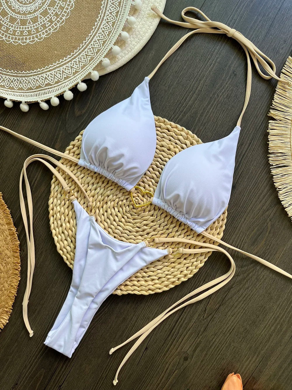 Women's Halter Two Piece Bikini (Rt018) | OWNLUXE