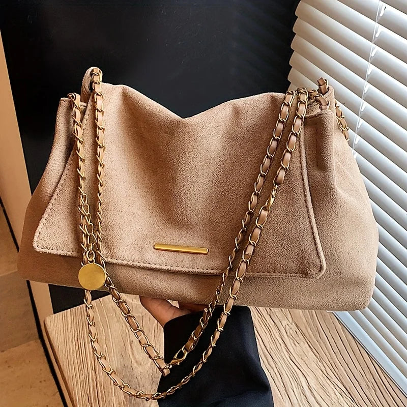 Suede Vintage Crossbody Bag – Shop at OWNLUXE