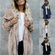 Double Fleece Hooded Cardigan – Thick, Slim & Cozy Layers