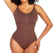 Thong Compression Crotchless Tummy-Control Jumpsuit | OWNLUXE
