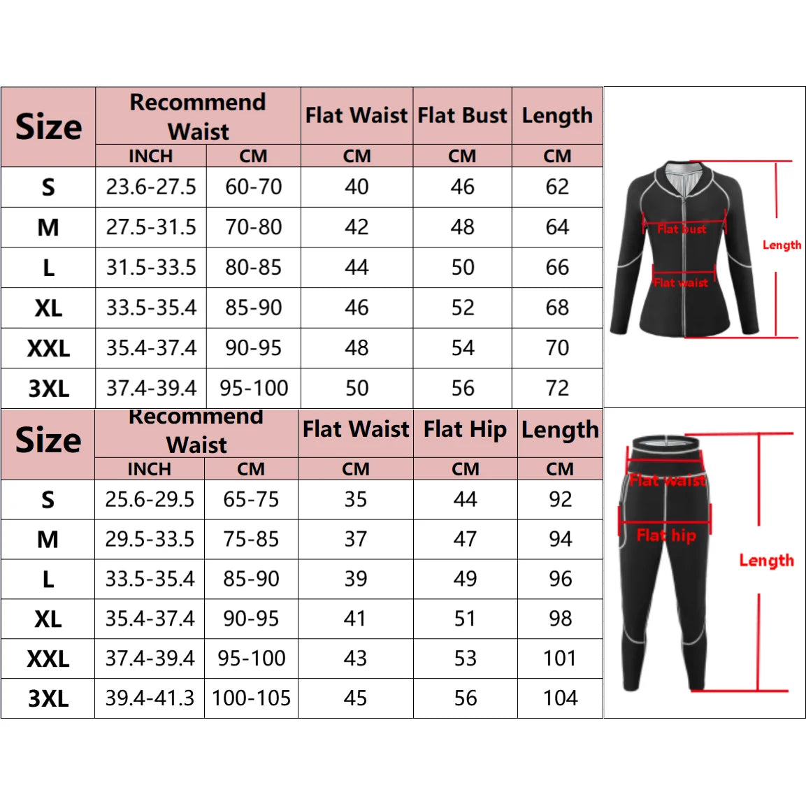 Sauna Sweat Suit Set – Waist Trainer Jacket & Leggings | OWNLUXE