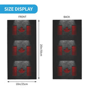 Canadian Flag Maple Leaf Neck Gaiter | OWNLUXE