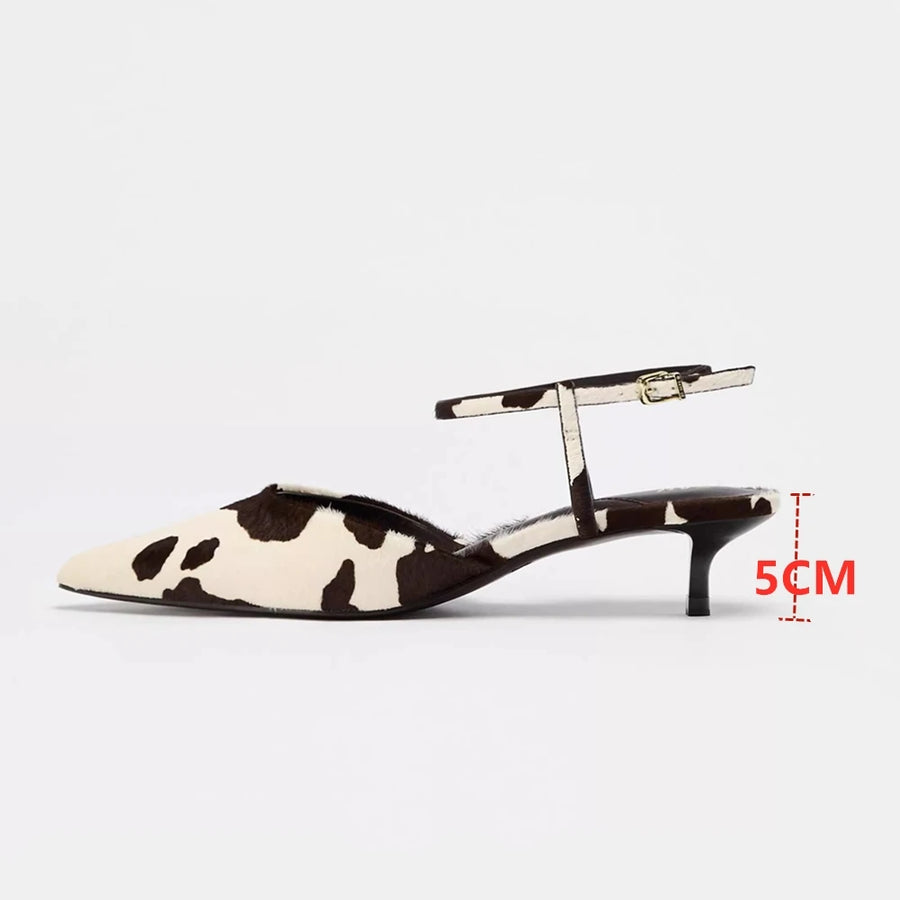 Women's Pointed Toe Leather Sandals | OWNLUXE