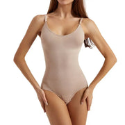 Seamless Slimming Butt Lifter Open-Crotch Bodysuit