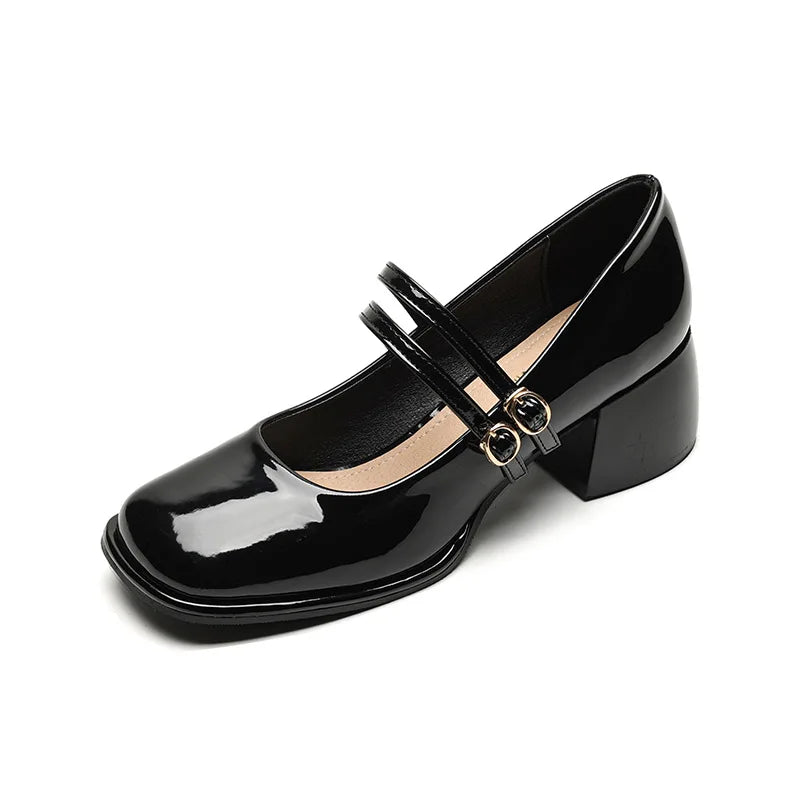 Mary Jane Pumps – Chic Slip-On High Heels for Office & Career