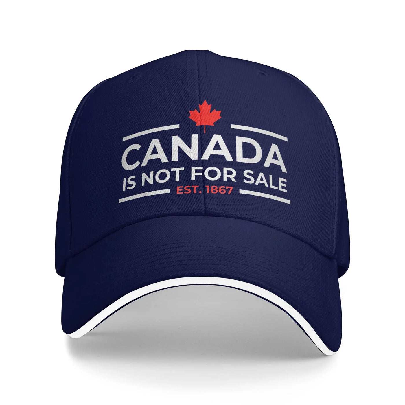 Canada Is Not For Sale 1867 Baseball Cap – Funny Patriotic Snapback | OWNLUXE