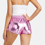 Load image into Gallery viewer, ✨ Women&#39;s Sparkly Drawstring Dance &amp; Yoga Shorts | Short Brillant à Cordon pour Femme – Danse &amp; Yoga ✨
