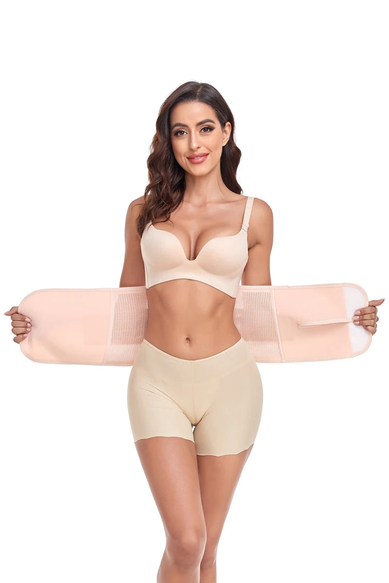 Medium Control Pink Waist Cincher – Wire-Free Shaping