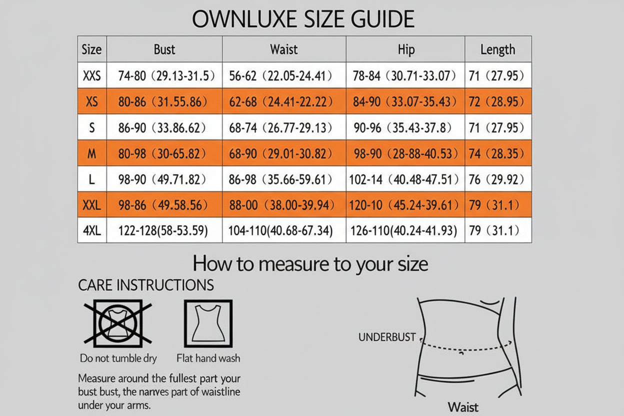 High Compression Body Shapewear - Colombian Fajas Tummy Control | OWNLUXE